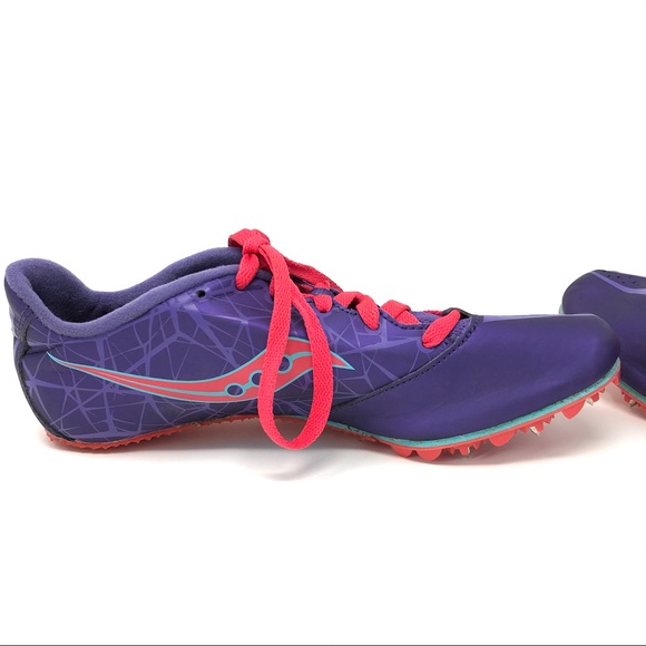 Saucony Womens Spitfire Racing Running Shoes Sz 9 - Picture 11 of 15